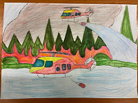 6 Героическая работа лесных пожарных Грибовская Екатерина, 12 лет.jpg