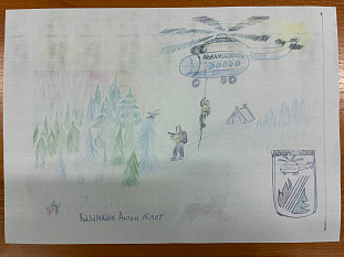 1 Героическая работа лесных пожарных Казамкин Антон, 16 лет.jpg