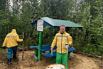 Белоярский филиал продолжает лесохозяйственные работы по благоустройству зон отдыха (уход за местами отдыха)