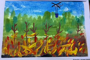 До 1 декабря принимаются работы на конкурс рисунков «Авиалесоохрана Югры глазами детей»