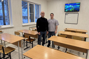 Сотрудники Советского авиаотделения своими силами сделали капитальный ремонт учебного класса