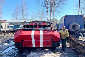МТ-ЛБУ-ГПМ-10 вернулся на место дислокации в Няганское авиаотделение с капитального ремонта и готов приступить к тушению лесных пожаров на территории Октябрьского района ☑