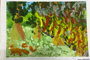 Юные художники - участники конкурса рисунков "Авиалесоохрана Югры глазами детей" - каждое ваше творение уникально. Сколько в них таланта, полёта фантазии и детской мудрости!