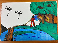 4 Героическая работа лесных пожарных Кузнецова Екатерина, 10 лет.jpg